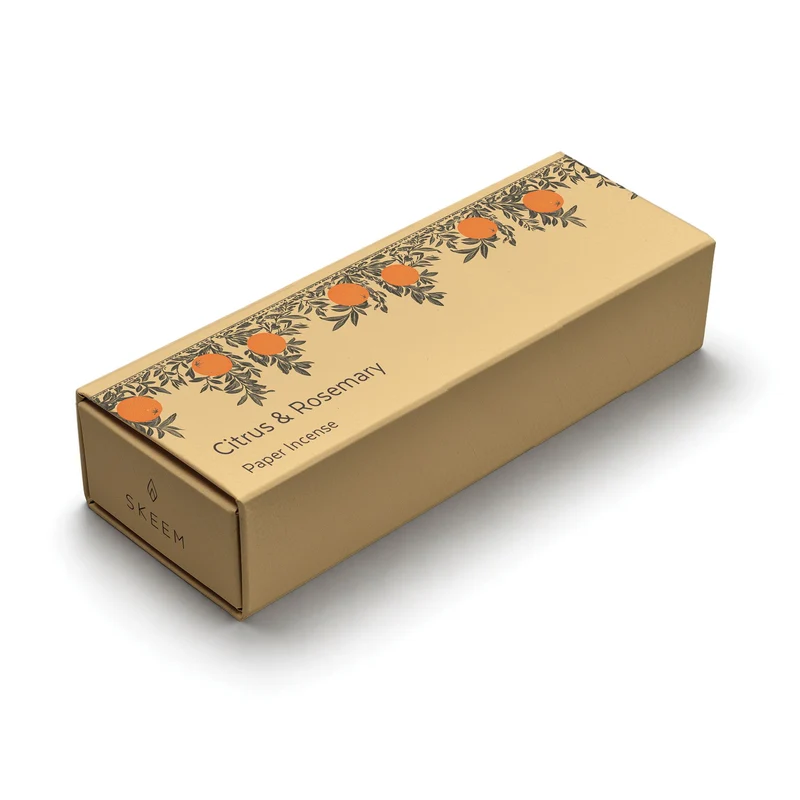 Citrus & Rosemary Verdant Paper Incense