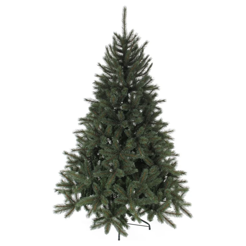 Black Box Trees Toronto Kerstboom Deluxe - Volle Uitstraling met 1282 Takken - Kerstversiering voor Binnen in Huis - Kunstboom van Kunststof - H215 x