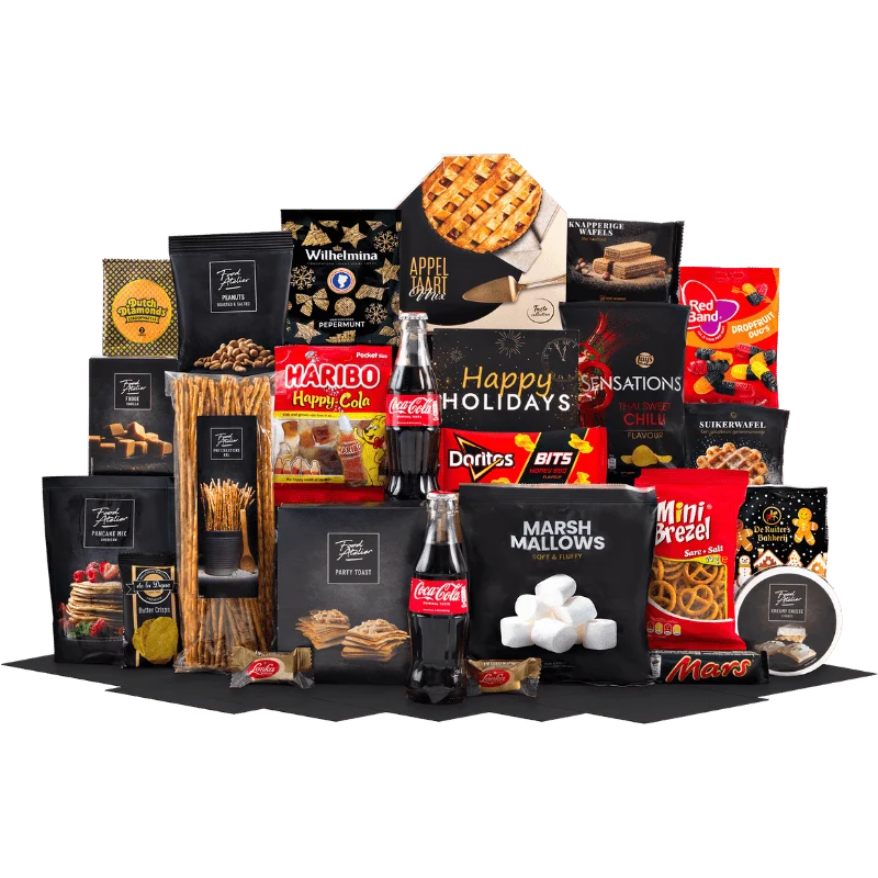 Appeltaart & Marshmallow Genietbox Kerstpakket