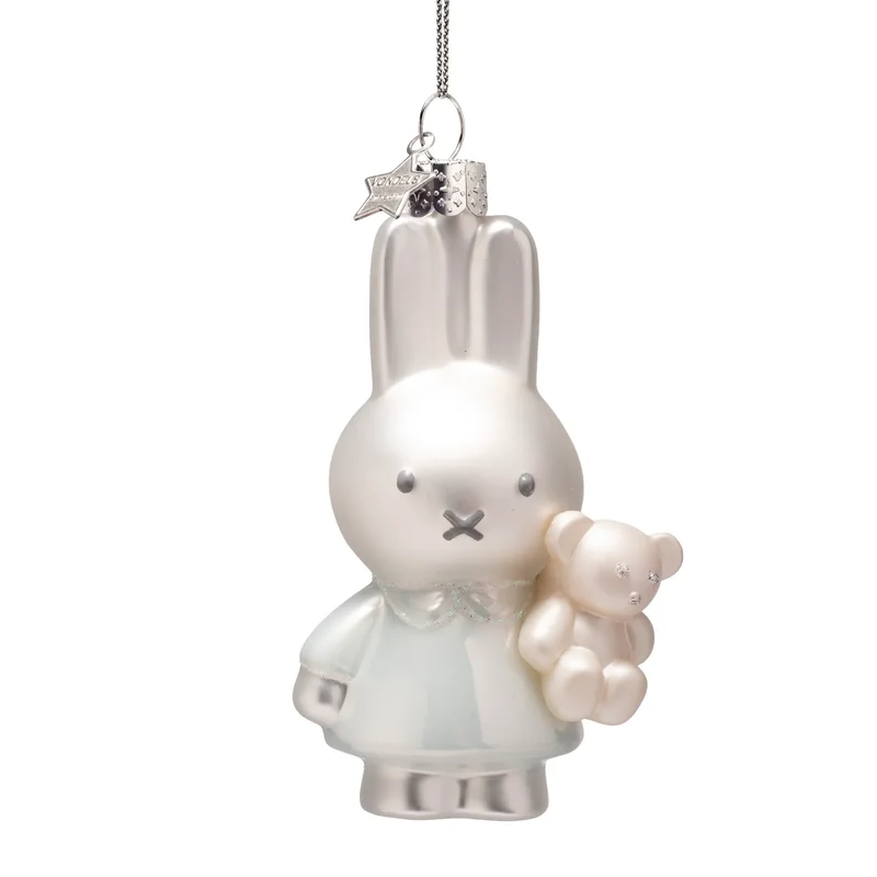 Kerstornament - Vondels Nijntje met knuffel