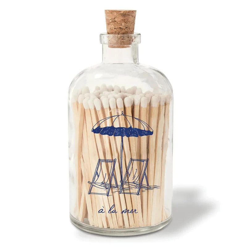 A la mer Apothecary Match Bottle