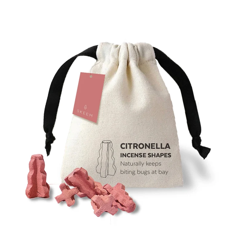 Salted Lavender Cinder Citronella Incense Shapes