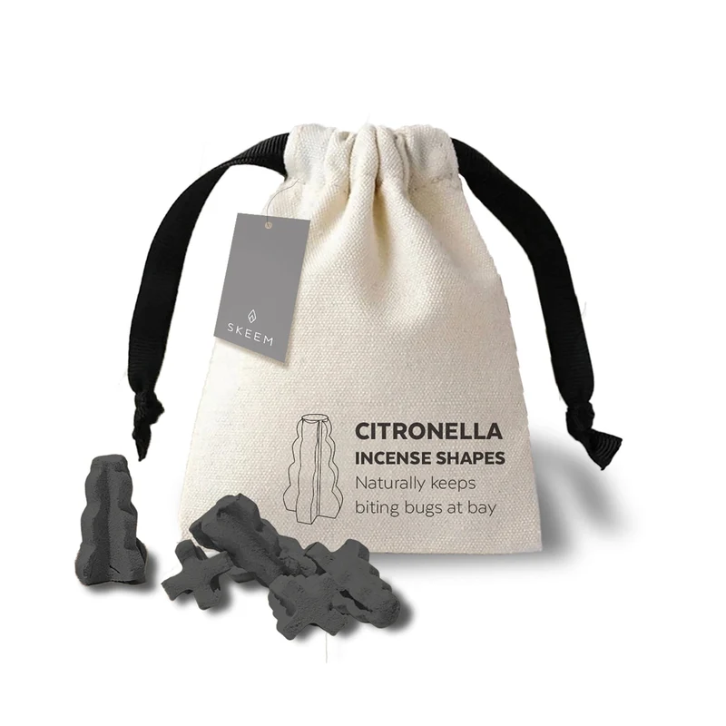 Santal Cinder Citronella Incense Shapes