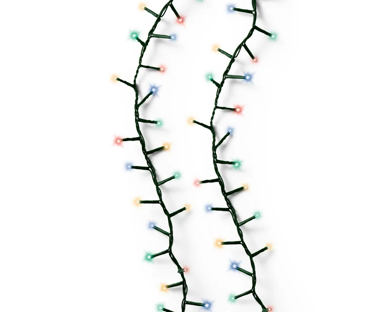 Kerstverlichting Compact multi colour 11 meter (Nieuw)