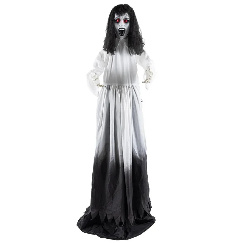 Staande decoratie Ghost widow (pop-up 185 - 225 cm)