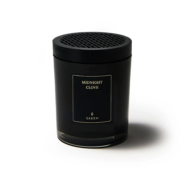 Midnight Clove Obsidian Candle