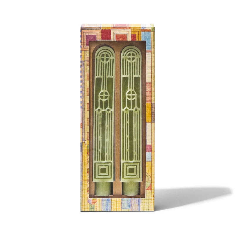 Frank Lloyd Wright Saguaro Forms Set of 2 Tapers