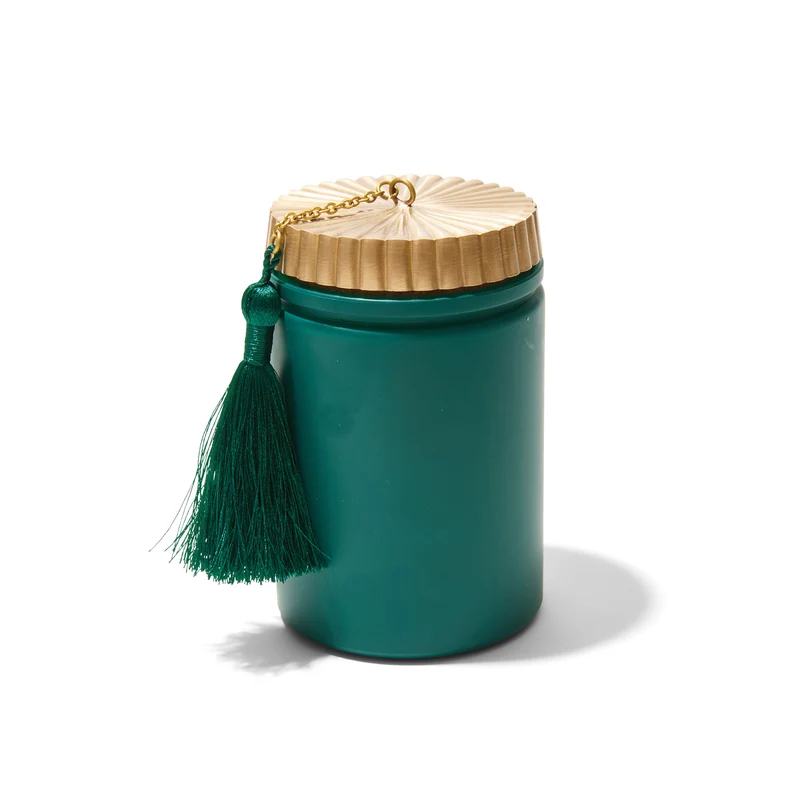 Velvet Pear Gilded Candle