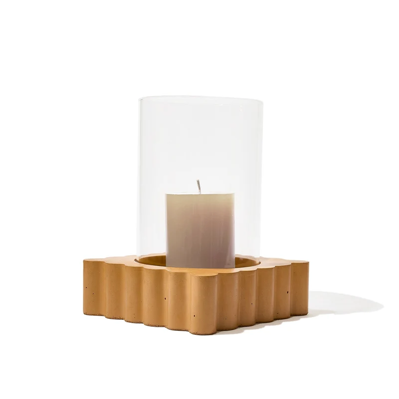 Yuzu Cinder Citronella Hurricane Candle