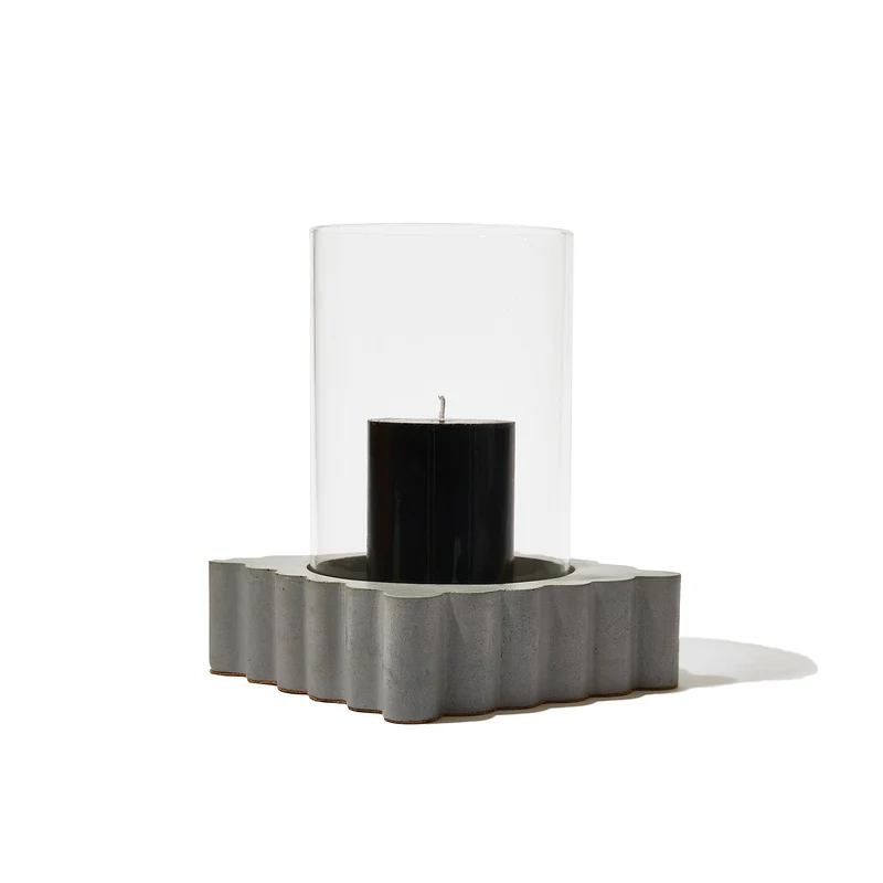 Santal Cinder Citronella Hurricane Candle