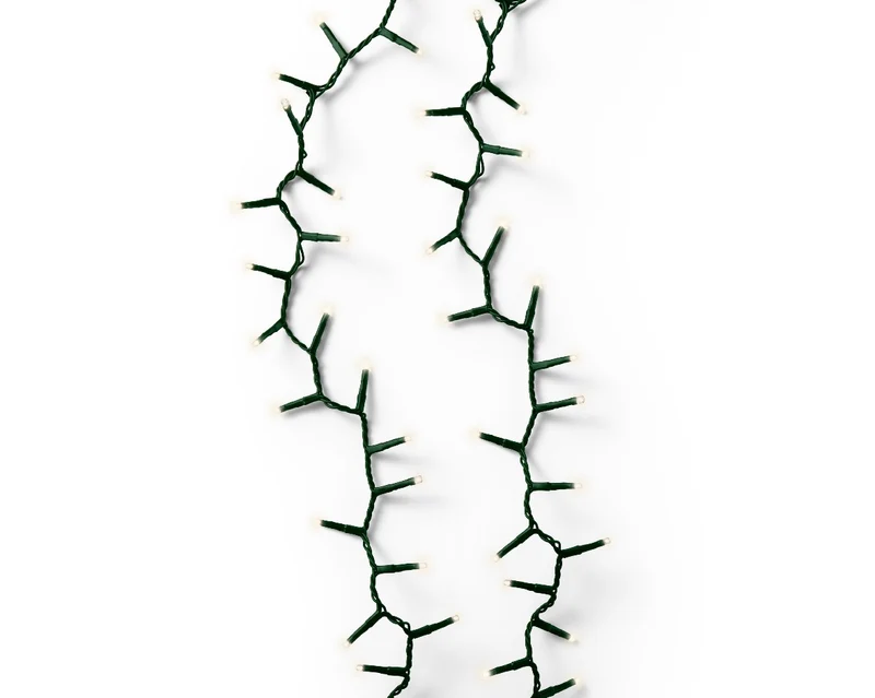 Kerstverlichting Compact warm wit 16 meter (Nieuw)