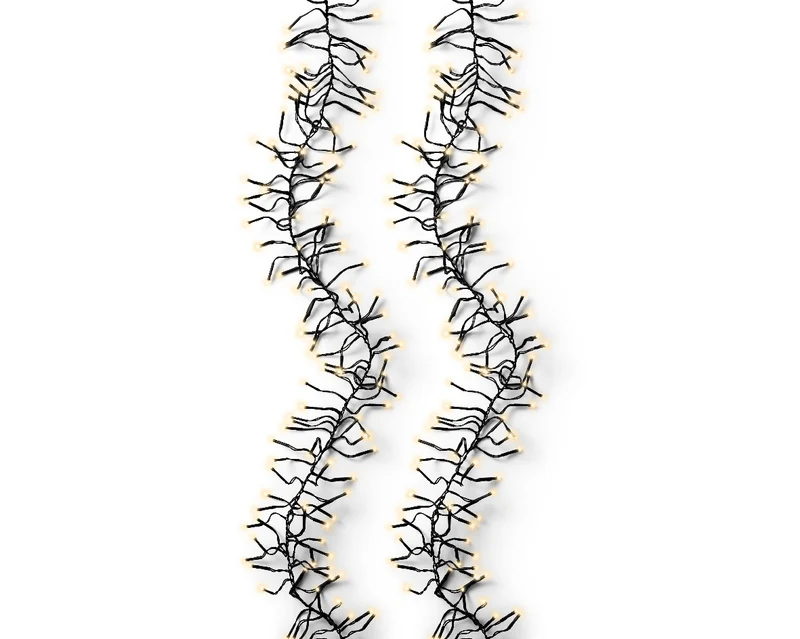 Kerstverlichting cluster soft gold 10 meter (Nieuw)