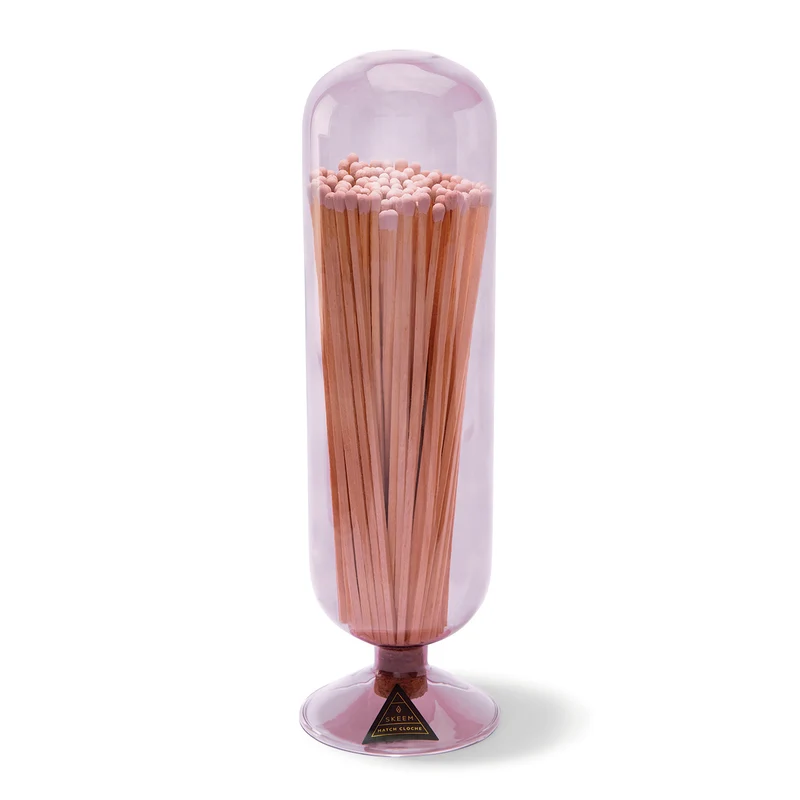 Violet Fireplace Match Cloche