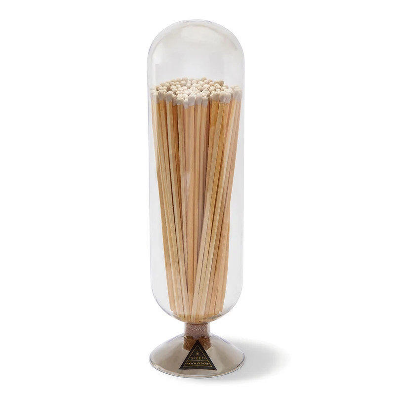 Smoke Fireplace Match Cloche