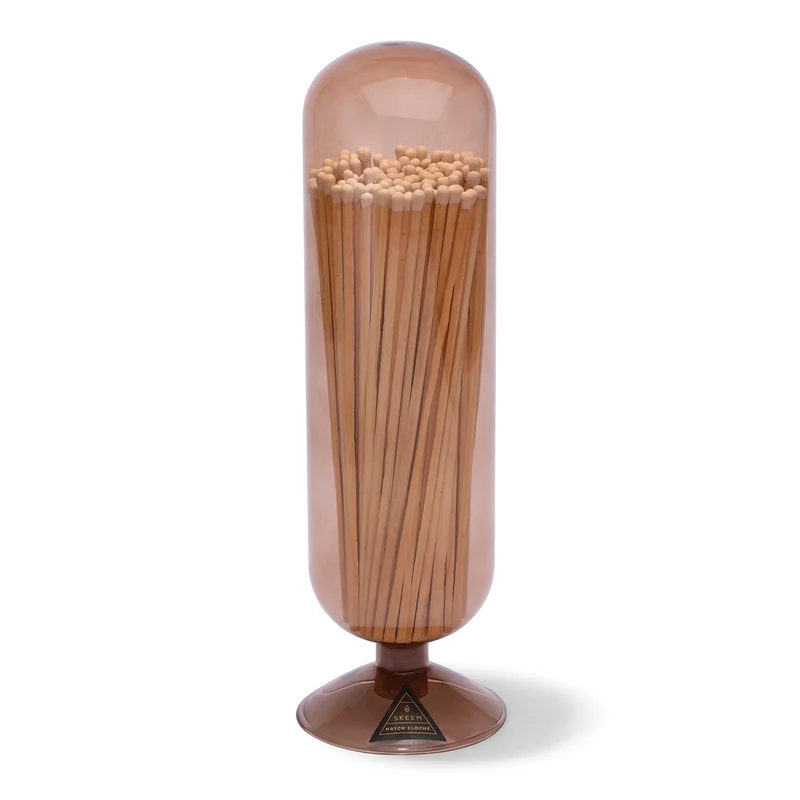 Mushroom Fireplace Match Cloche