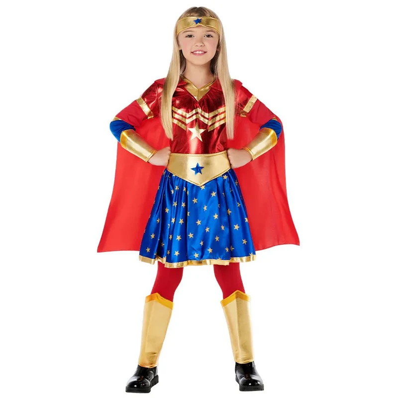 Kinderkostuum Superheldin Star