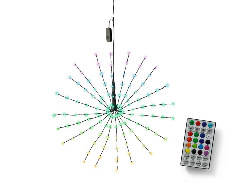 Kerst discobol multi colour 56cm diameter