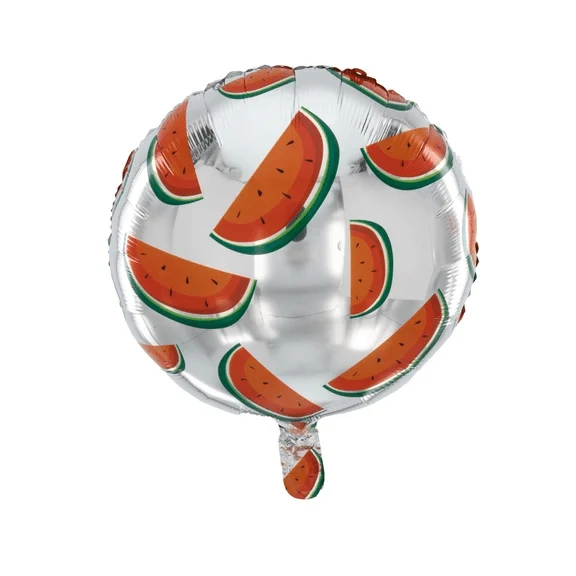 Fruit Helium Ballon Watermeloen Leeg 45cm
