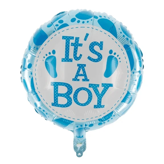 It'S A Boy Helium Ballon Leeg 45cm