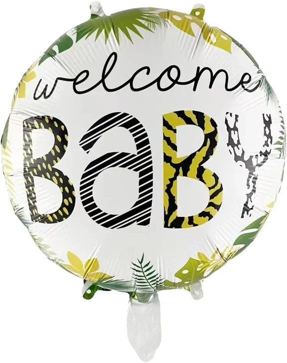 Baby Helium Ballon Jungle Leeg 45cm