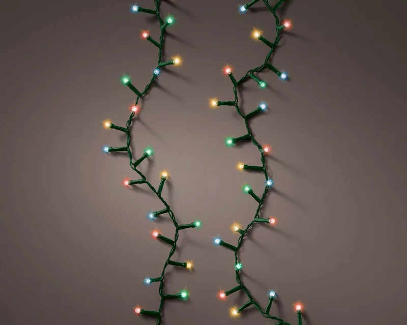 Kerstverlichting Diamant multi colour 8,7 meter (Nieuw)