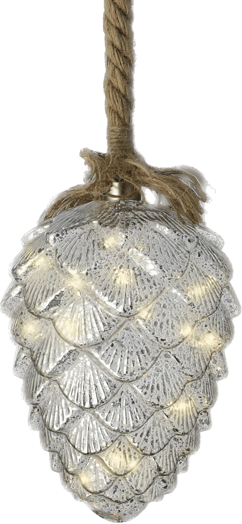 Verlichte Dennenappel