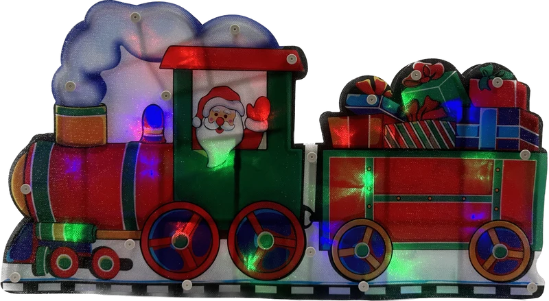 Kerstdecoratie om voor het venster te hangen