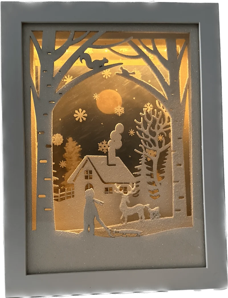 Wintertafereel