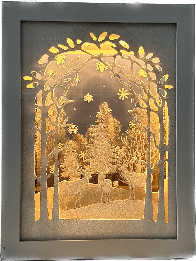 Wintertafereel