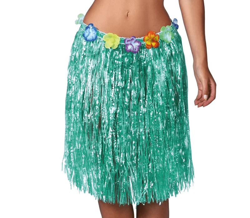Hawaii Rok Bloemen Groen 50cm