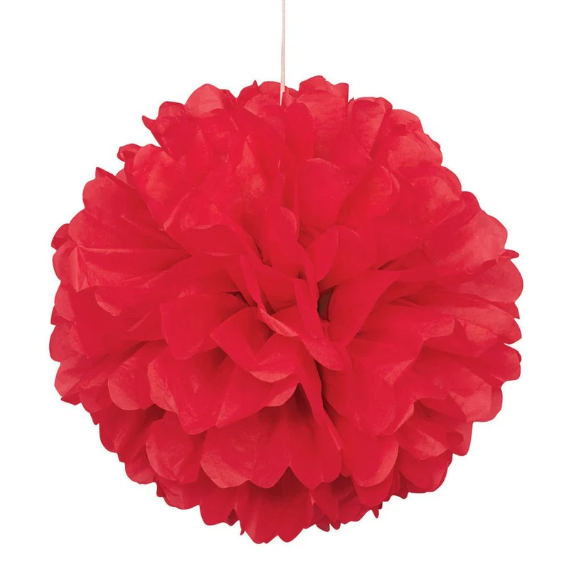 Pompon Rood 40cm