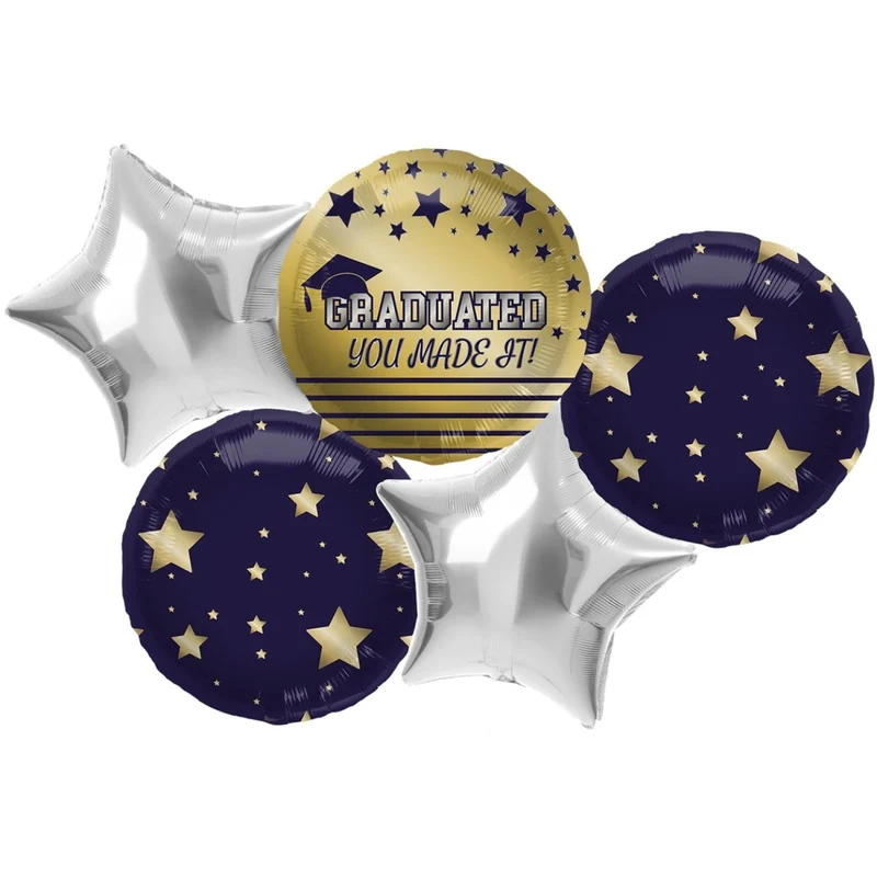 Helium Ballonnenset Geslaagd 5st