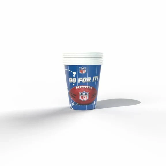 NFL Bekers Blauw Rood 250ml 6st