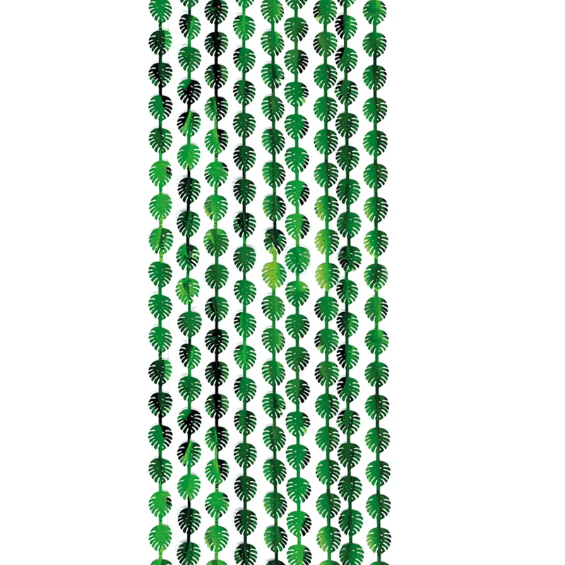 Groene Deurgordijn Palmbladeren 2m