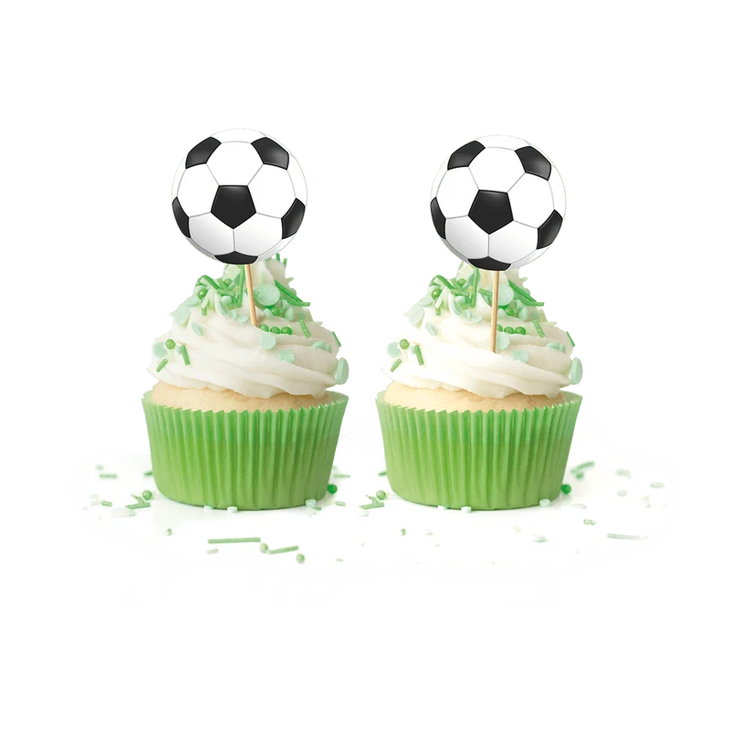 Voetbal Cocktailprikkers 12st