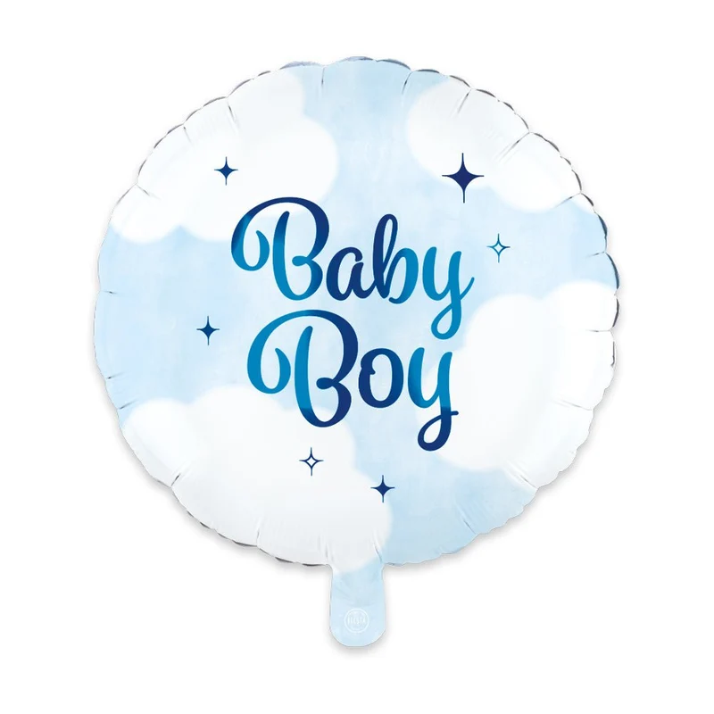 Blauwe Helium Ballon Baby Boy Leeg 46cm