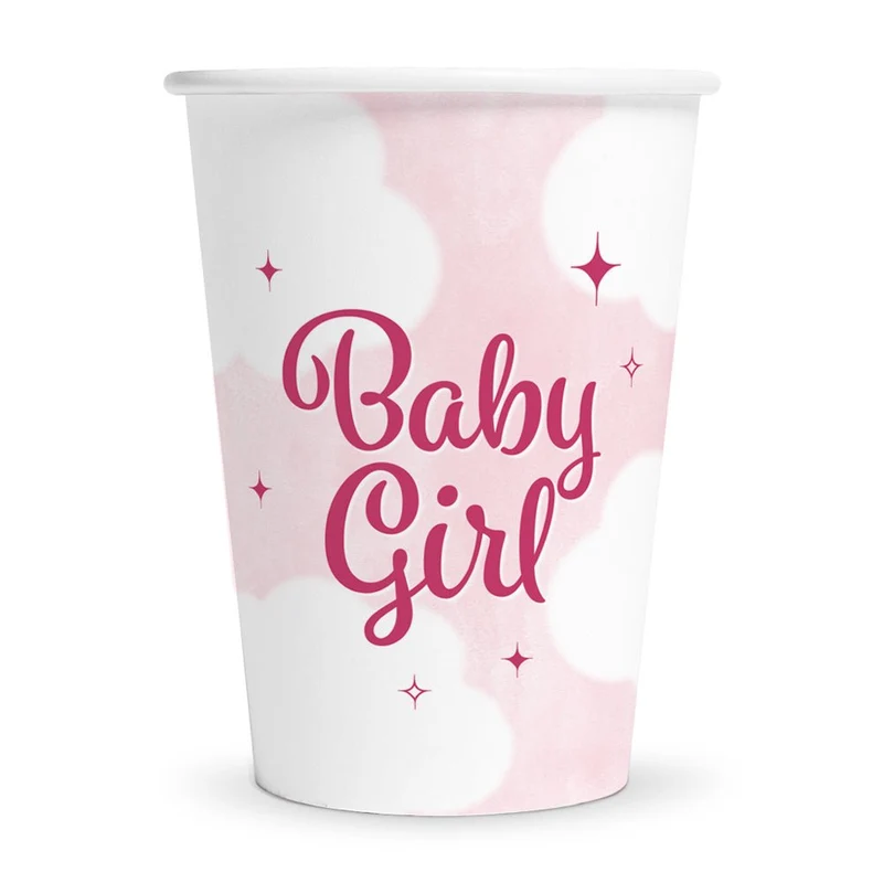 Roze Bekers Baby Girl 210ml 8st