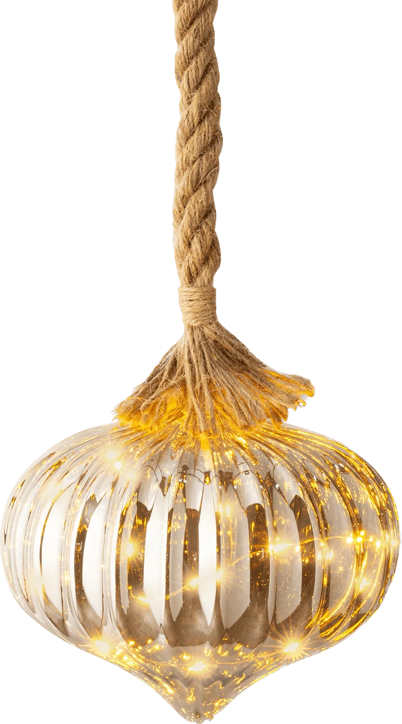 Verlichte Kerstui