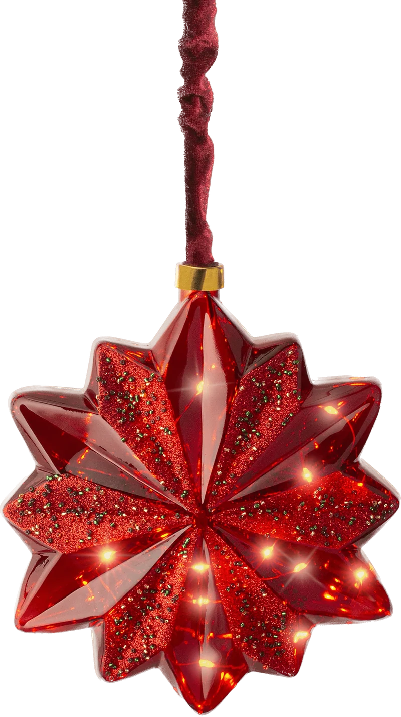 Verlichte Kerstster Indoor