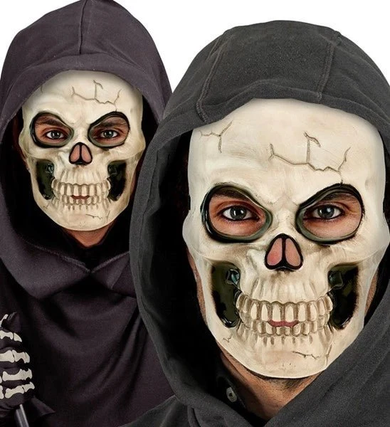 MASKER SCHEDEL VOLWASSENE - PLASTIC