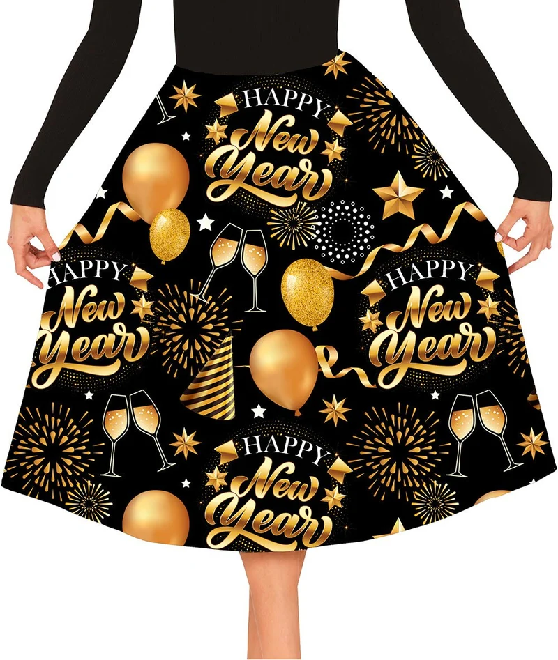 Happy New Year Rok Zwart Goud