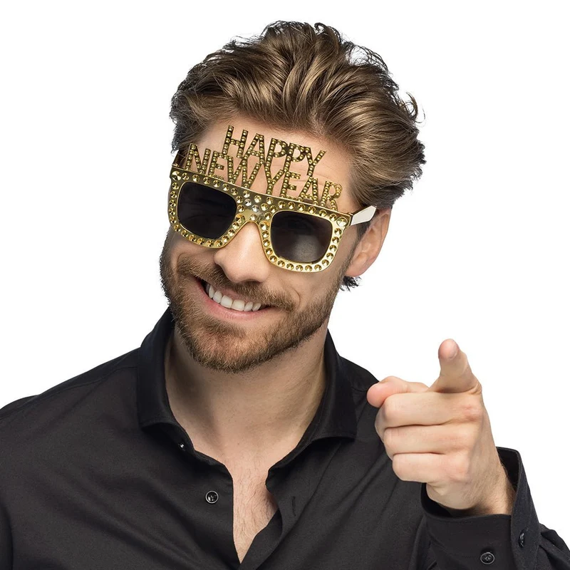 Happy New Year Bril Goud