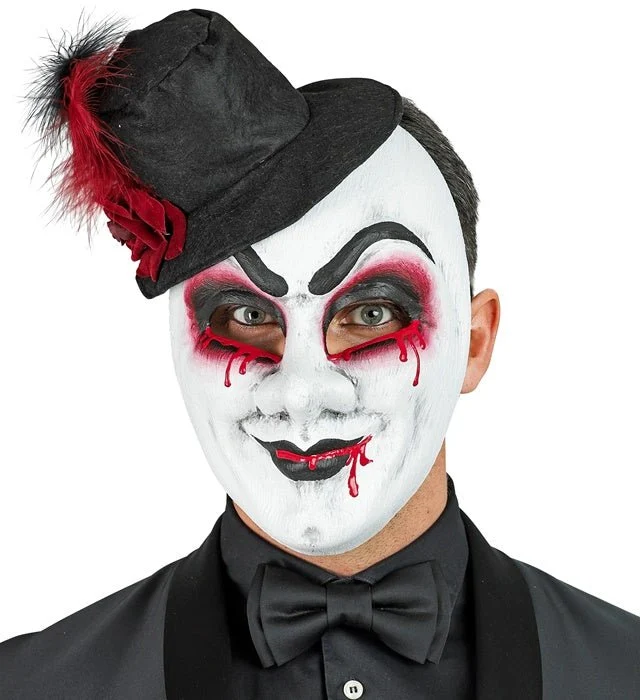 Hoed Masker Zwart Wit