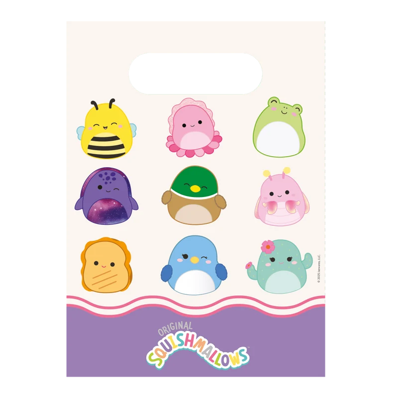 Gekleurde Uitdeelzakjes Squishmallows