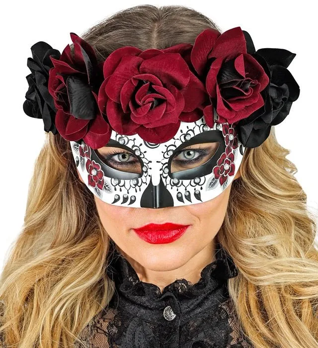 Dia De Los Muertos Haarband Rozen