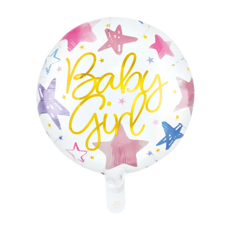 Goud Roze Helium Ballon Baby Girl 46cm
