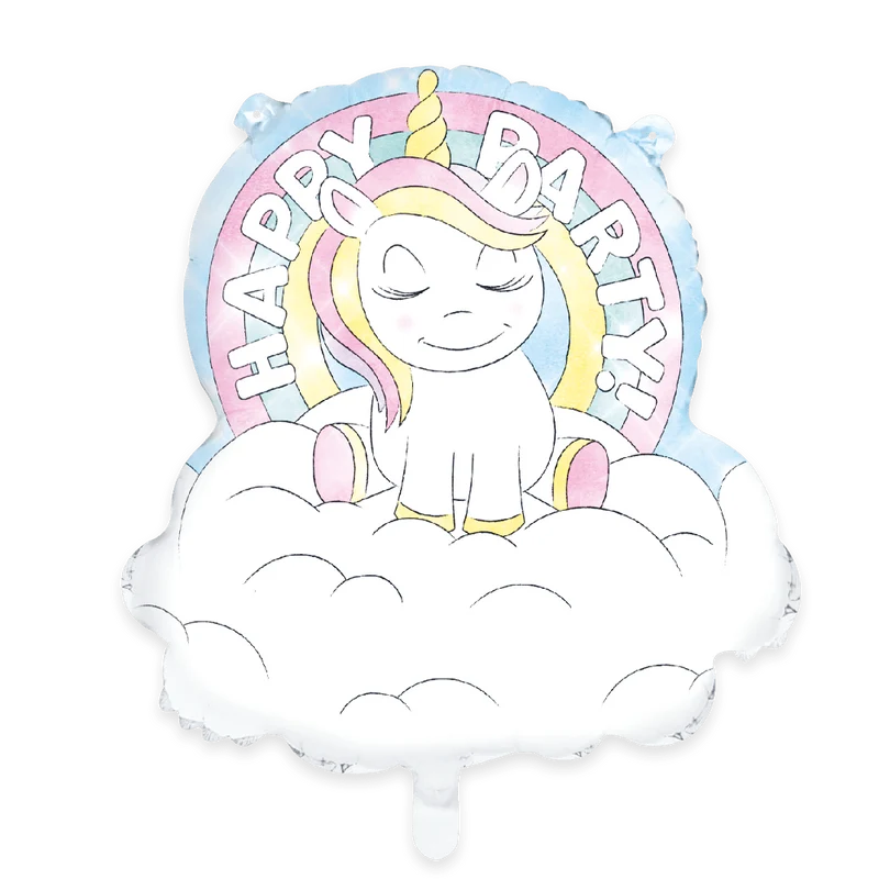 Unicorn Helium Ballon Happy Birthday 66cm