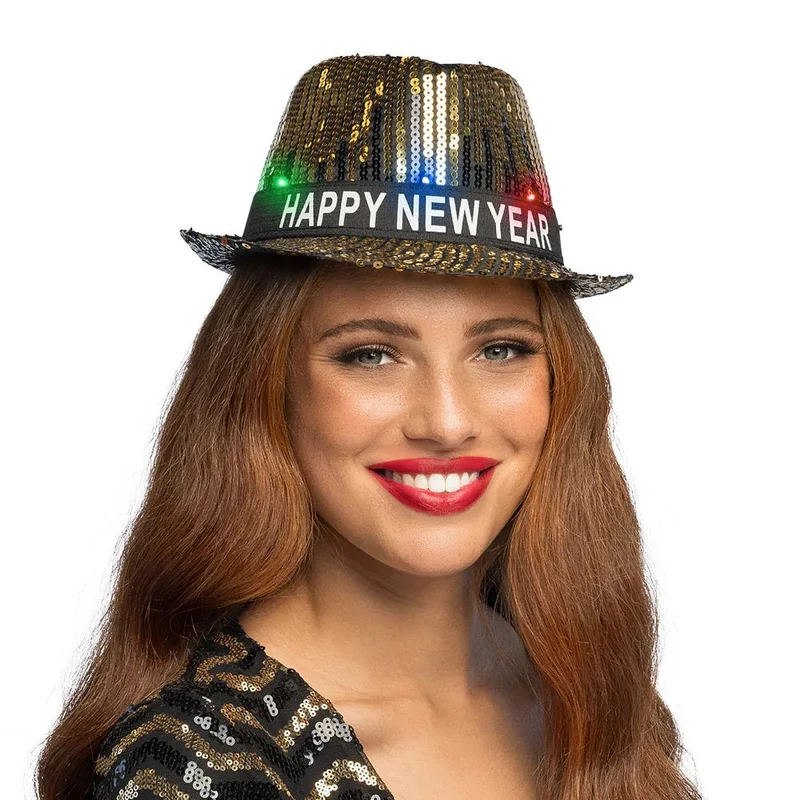 Happy New Year Hoed Led