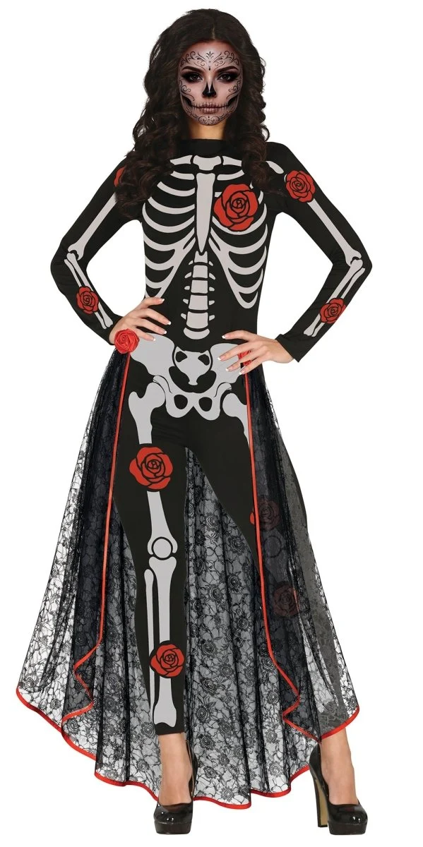Dia De Los Muertos Kostuum Dames Skelet