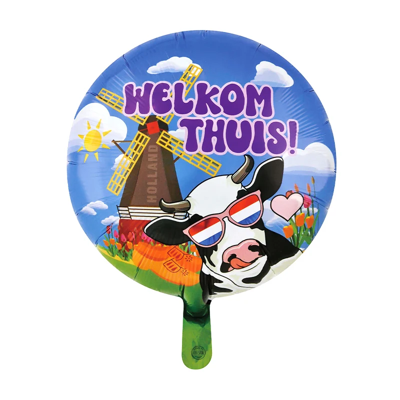 Welkom Thuis Helium Ballon Leeg 90cm